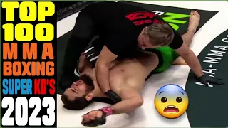 Top 100 MMA • BOXING Best brutal knockouts of March 2023