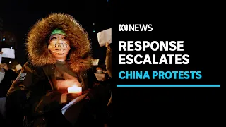 Protesters rally against China's COVID-19 lockdowns despite increasing arrests | ABC News