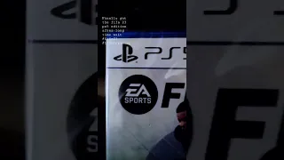 fifa 23 ps5 edition in hand shorts #fifa23 #ps5 #ps5gameplay #1080gaming #unboxing #unboxingvideo