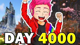 4000 Days in Hardcore Minecraft Without Sleep [Live Milestone]