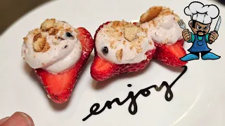 Surprising twist: Deviled Strawberries