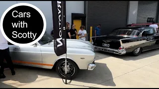 BIG turnout at Motorvation Garage - Muscle cars Bikes Hot Rods