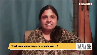 What can governments do to end poverty?