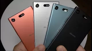 Xperia XZ1  Compact 4 colors