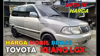 Harga Mobil Bekas Kijang LGX Tahun 2000 - 2004