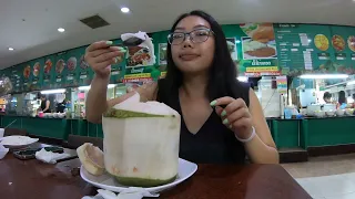 Eat at Talat Sao Mall and Vientiane Center | Laos Vlog 2023