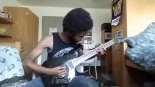 Sylosis-After lifeless years solo Guitar cover