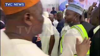 (VIDEO) Tinubu Meets Muslim Leaders in the South West in Ibadan