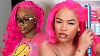YALL THOUGHT I WAS DONE?? LOL WATCH ME RECREATE | SZA HOT PINK HAIR | Arnellarmon