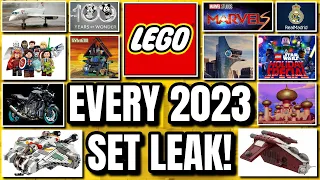 EVERY Lego 2023 Set Leak! (50+ SETS!)