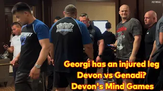 1 Day Left | Georgi has an injured leg | Devon vs Genadi Rematch? | Devon's Mind Games