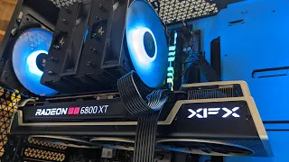 AMD Ryzen 7 5800X & XFX Radeon 6800 XT Commission Build