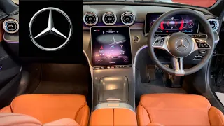 (2022) C200 Avantgarde W206 | Mercedes-Benz | Graphite Grey/Sienna Brown/Black (Interior & Exterior)