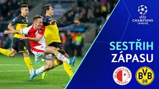 SESTŘIH UCL | Slavia - Dortmund 0:2