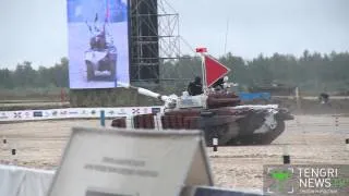 Казахстан завоевал серебро на чемпионате мира по танковому биатлону
