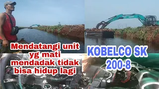 KOBELCO SK200-8 Mati Mendadak Tidak bisa hidup lagi