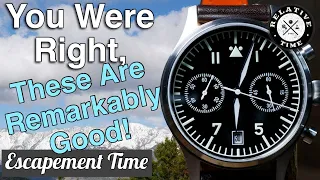 Amazing What You Can Get For $70! Escapement Time Flieger Chronograph Review