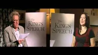 THE KINGS SPEECH - COLIN AND GEOFFREY DO A TONGUE TWISTER
