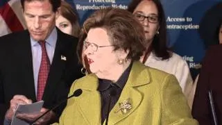 Mikulski Speaks Out Against Extreme GOP Legislation Denying Women Access to Health Care