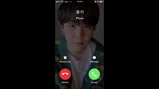 모닝콜로 영상통화 해 주는 슈가 FaceTime with SUGA