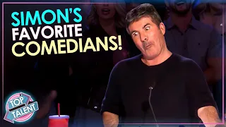 Comedians That MADE SIMON COWELL LAUGH!