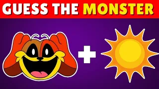 Guess The MONSTER By EMOJI | The Smiling Critters & POPPY PLAYTIME CHAPTER 3
