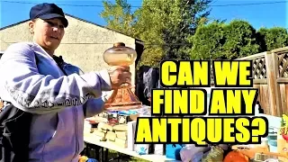 Ep282: COME ANTIQUE THRIFT WITH US!  😀😀  GoPro THRIFT VLOG