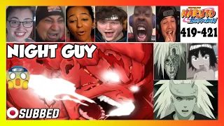 "8th Gate Guy vs Madara!! Naruto Shippuden Episode 419-421 REACTION MASHUP