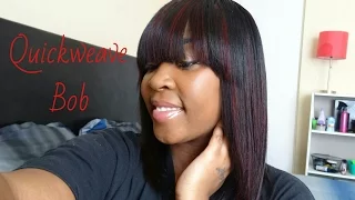 Quickweave Bob with bang