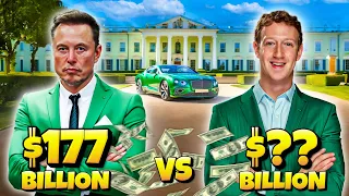 Elon Musk vs Mark Zuckerberg - LIFESTYLE BATTLE