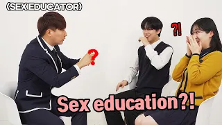 Korean Teens Take Sex Education Lecture for the First Time!!