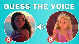 Guess the DISNEY Voice Quiz Challenge | Guess the DISNEY PRINCESS by her VOICE