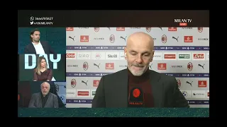 Intervista post Milan - Spezia 1-2 a Pioli 17.01.2022