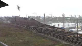 Rangierbahnhof Osnabrück, Teil 2, am Nachmittag des 14.02.20