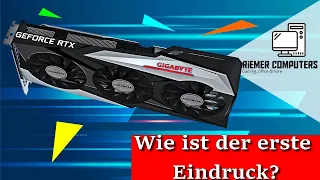 Unboxing Rtx 3060 Gigabyte Gaming OC | Deutsch | Erster Eindruck