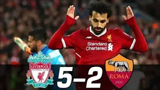 Liverpool vs AS Roma 5-2 • UCL 2017/18 Full HD