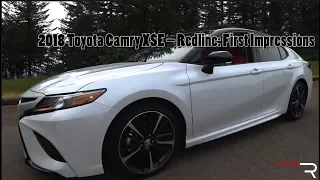 2018 Toyota Camry XSE – Redline: First Impressions