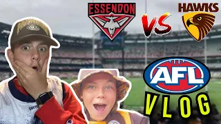 MASSIVE WIN FOR THE BOMBERS | HAWKS V BOMBERS MATCH DAY VLOG