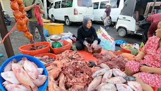 Exploring Cambodian Markets: A Journey Through Fish and Food in traditional Market in Phnom Penh