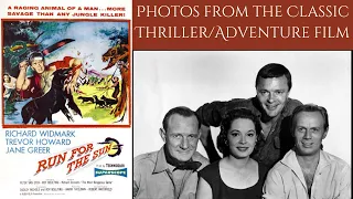 RUN FOR THE SUN 1956 - Behind The Scenes & Publicity Photos From The Classic Adventure Remake