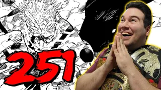 SHE'S DONE MIRACLES ON ME!!! | Jujutsu Kaisen Chapter 251 Reaction/Review
