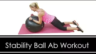 STABILITY BALL: AB  WORKOUT FULL 12 MINUTES
