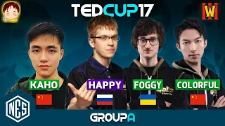 TeD Cup 17: Группа А - Happy, Foggy, Kaho & Colorful | Warcraft 3 Reforged