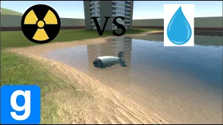 Garry's mod NUKE VS WATER