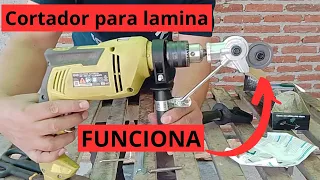 Cortadora para lamina