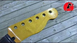Guitar Neck Re-tint Project Made Easy