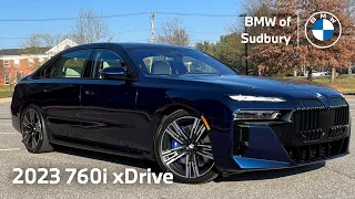 2023 BMW 760i xDrive - What's New? - Video Walkaround