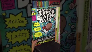 My Captain Underpants book collection 2021