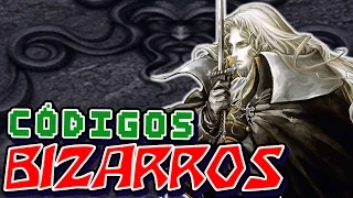 Castlevania Symphony of the Night - CÓDIGOS BIZARROS