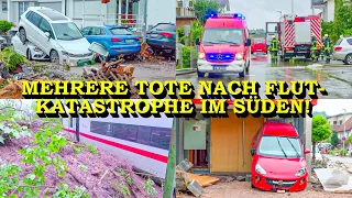 MEHRERE TOTE NACH HOCHWASSER-KATASTROPHE IN SÜDDEUTSCHLAND: Als die Sturzflut alles zerstörte | DOKU